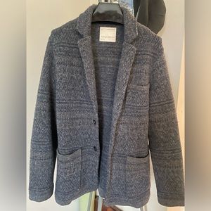 Banana Republic Heritage Collection wool sweater blazer. Size M.